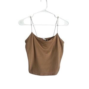 Gaze Brown Camisole with Thin Straps